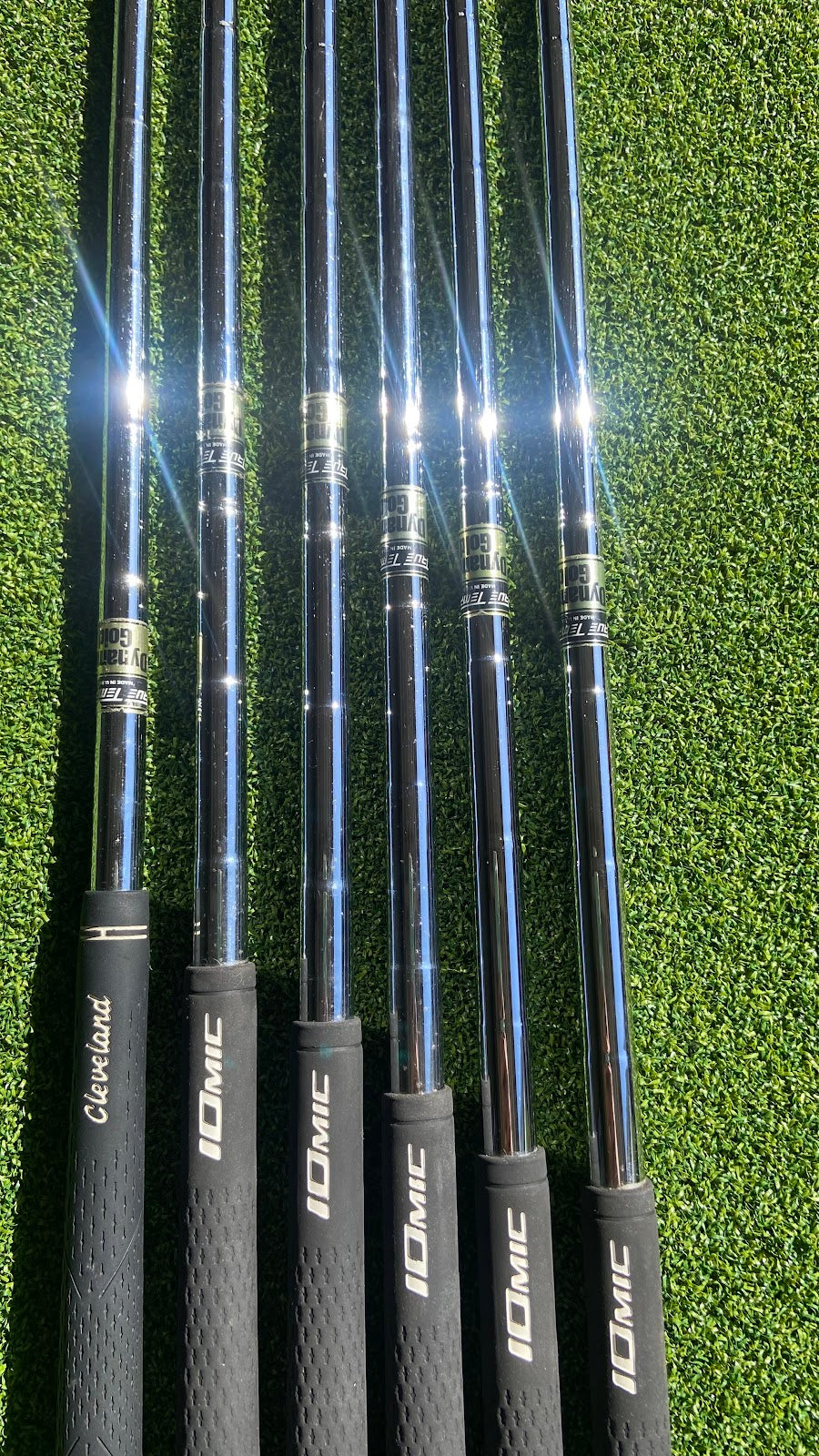TaylorMade R9 Forged Irons 5,6,7,9,PW + Cleveland CG 56w | Dynamic Gold S200 | Stiff | 6-Piece Set