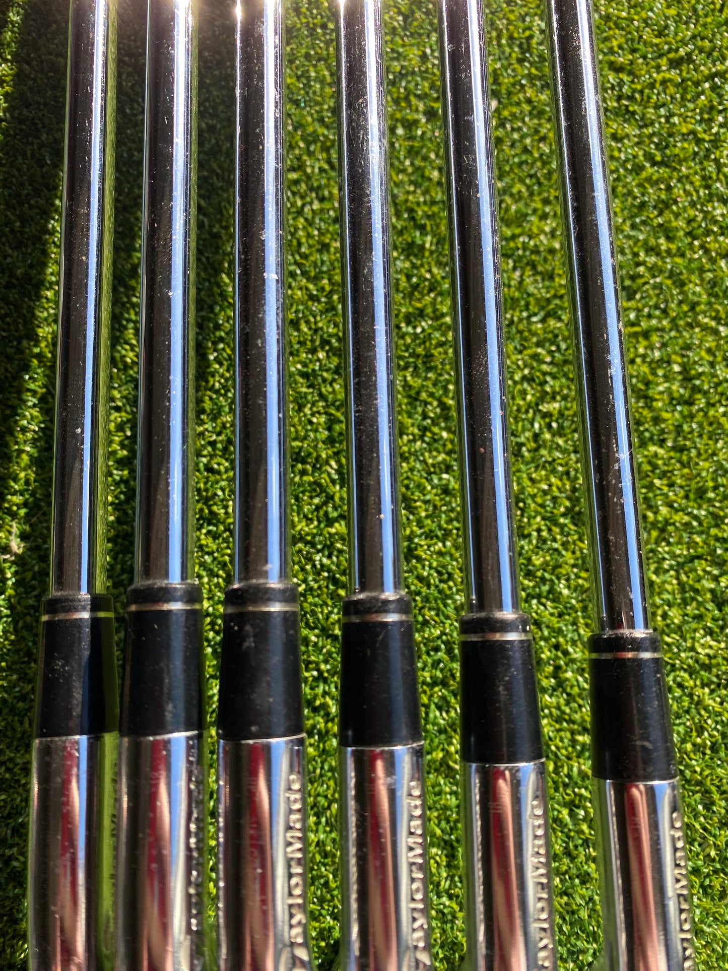 TaylorMade R11 irons 5-SW NSPro950 steel stiff flex