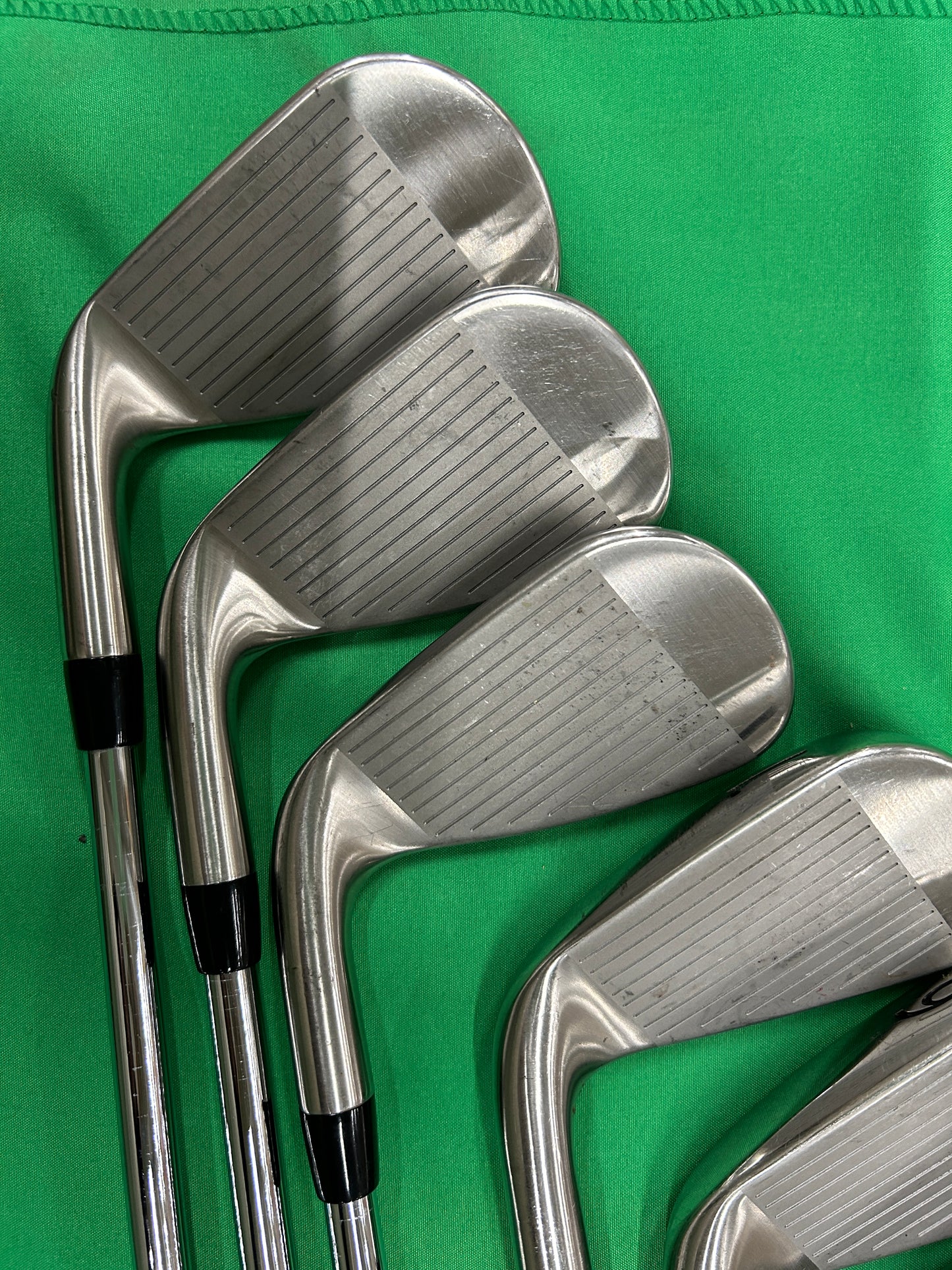 Titleist 718 AP1 irons 5-PW NSPro 950 steel stiff flex