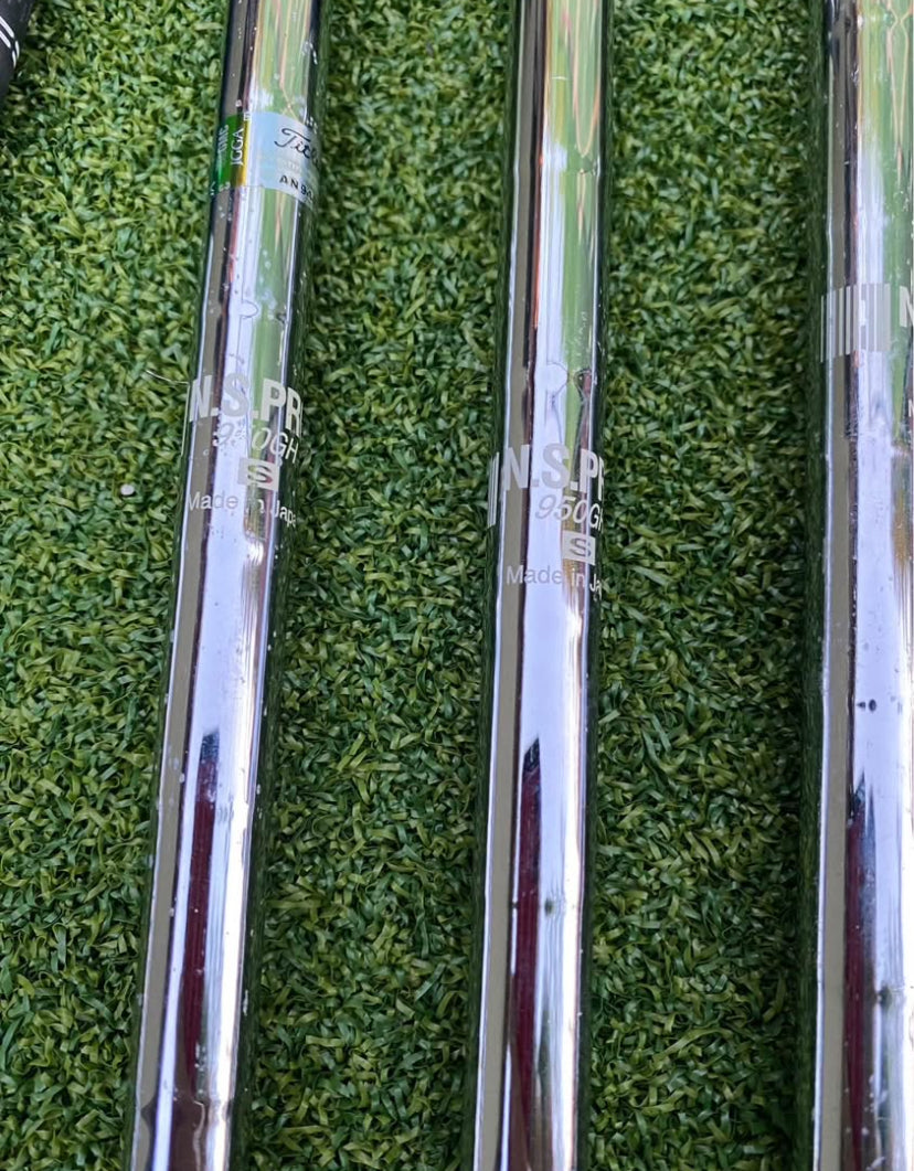 Titleist 714 AP1 irons 5-P NSPro950 steel stiff
