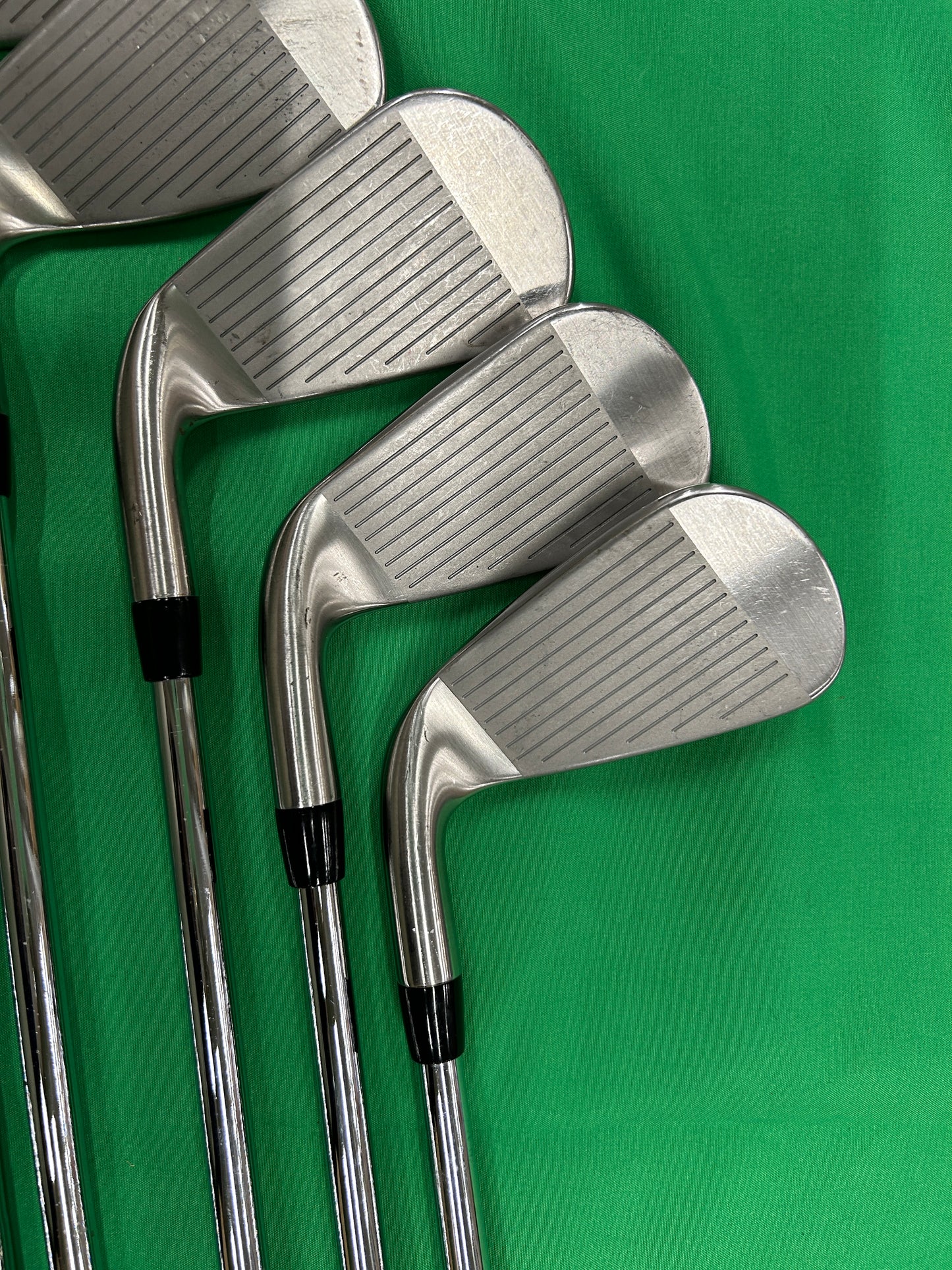 Titleist 718 AP1 irons 5-PW NSPro 950 steel stiff flex