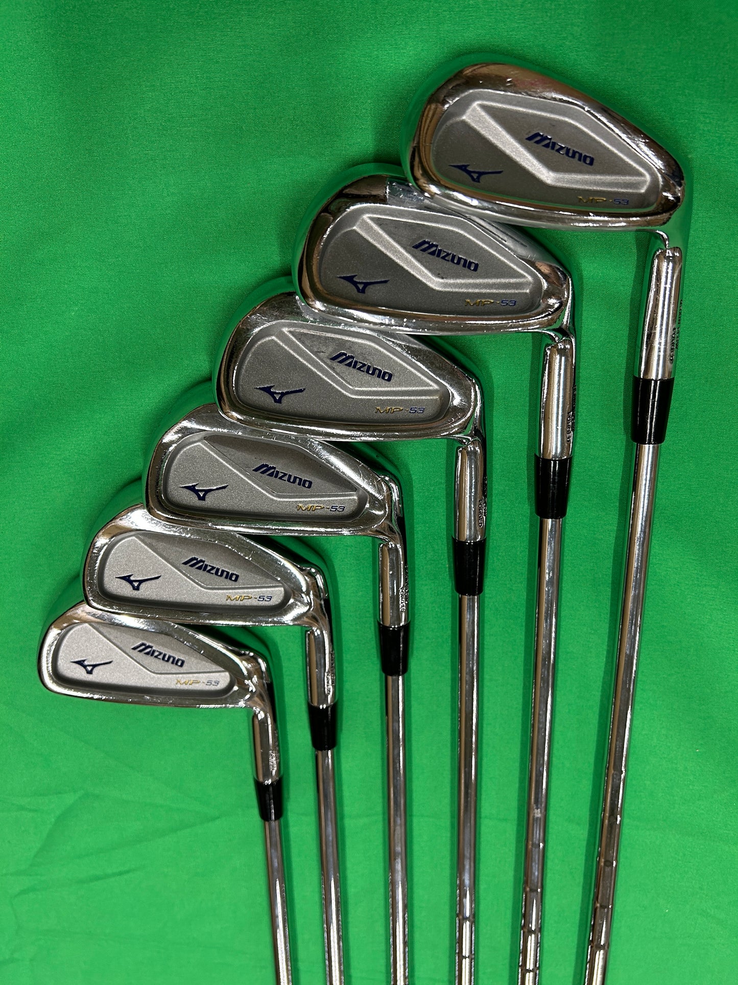 Mizuno MP-53 irons 5-PW NSPro 950 steel stiff flex