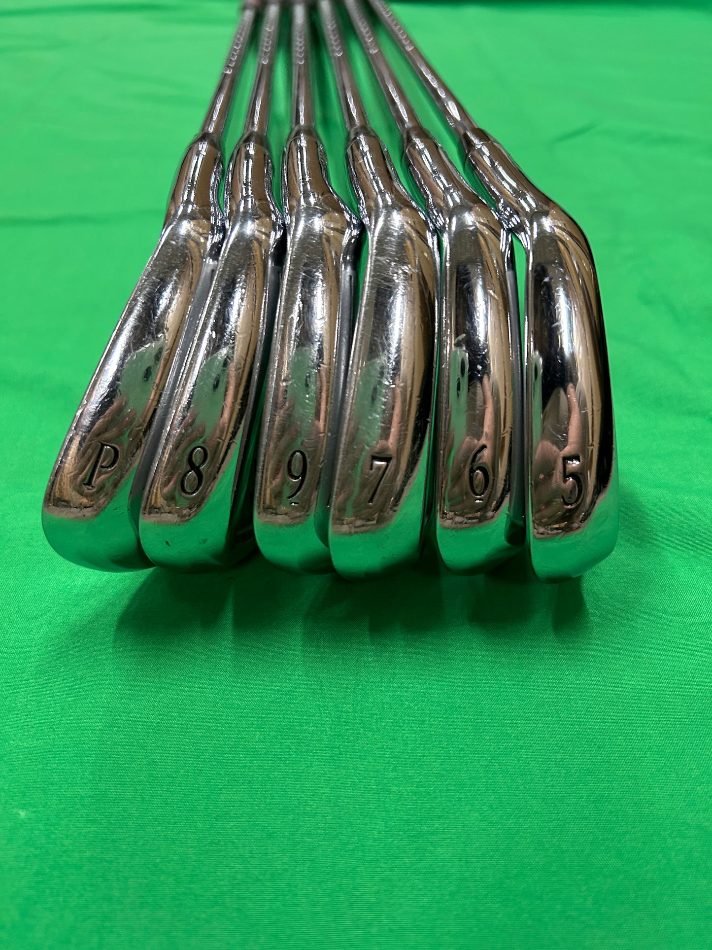 Mizuno MP-53 irons 5-PW NSPro 950 steel stiff flex