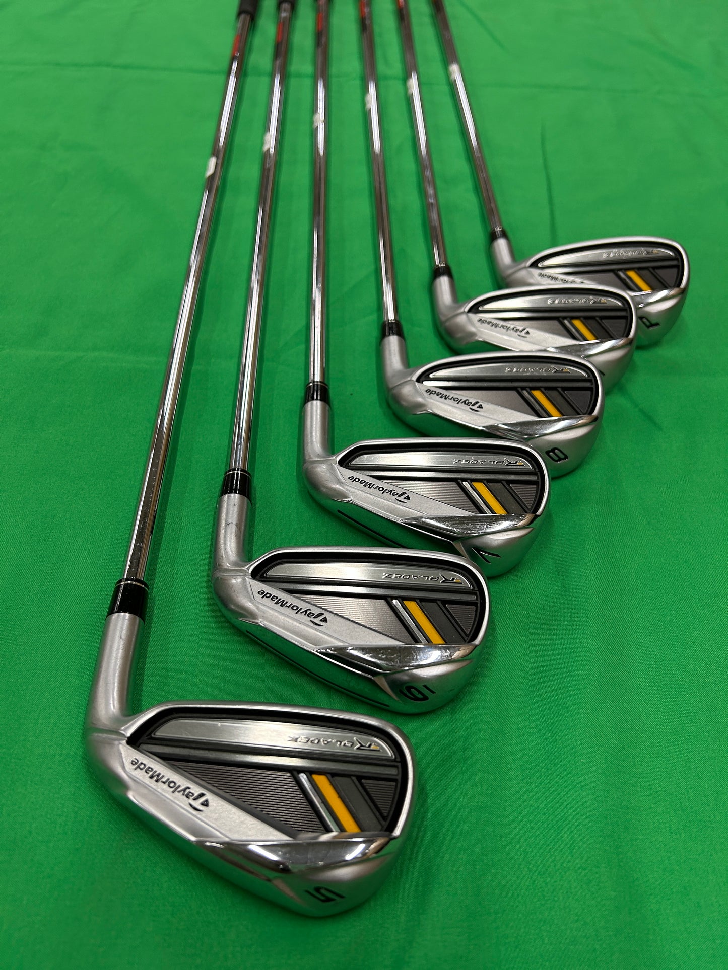TaylorMade RocketBladez irons 5-PW KBS C-Taper 90 steel regular flex