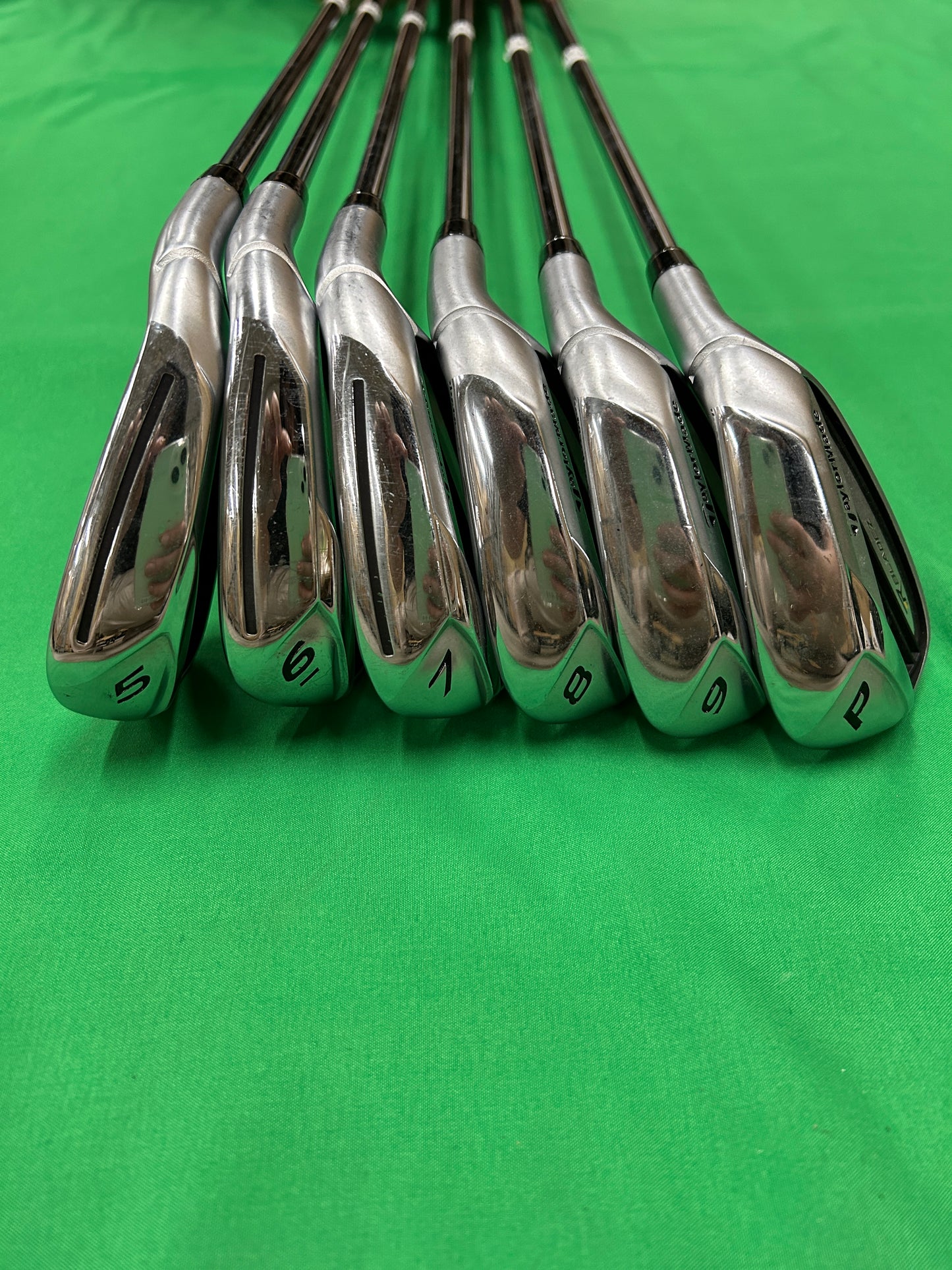 TaylorMade RocketBladez irons 5-PW KBS C-Taper 90 steel regular flex