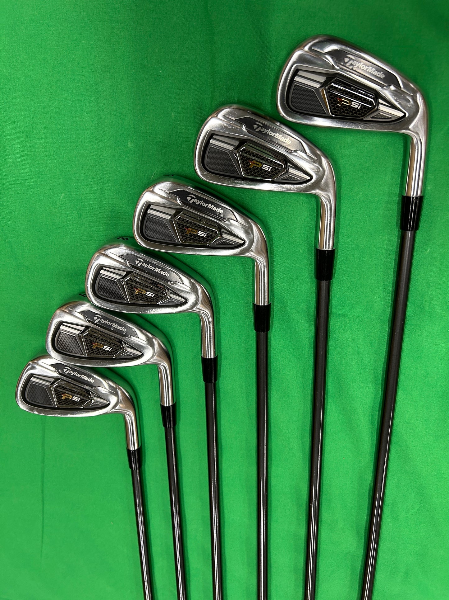 TaylorMade PSi irons 5-PW graphite regular flex