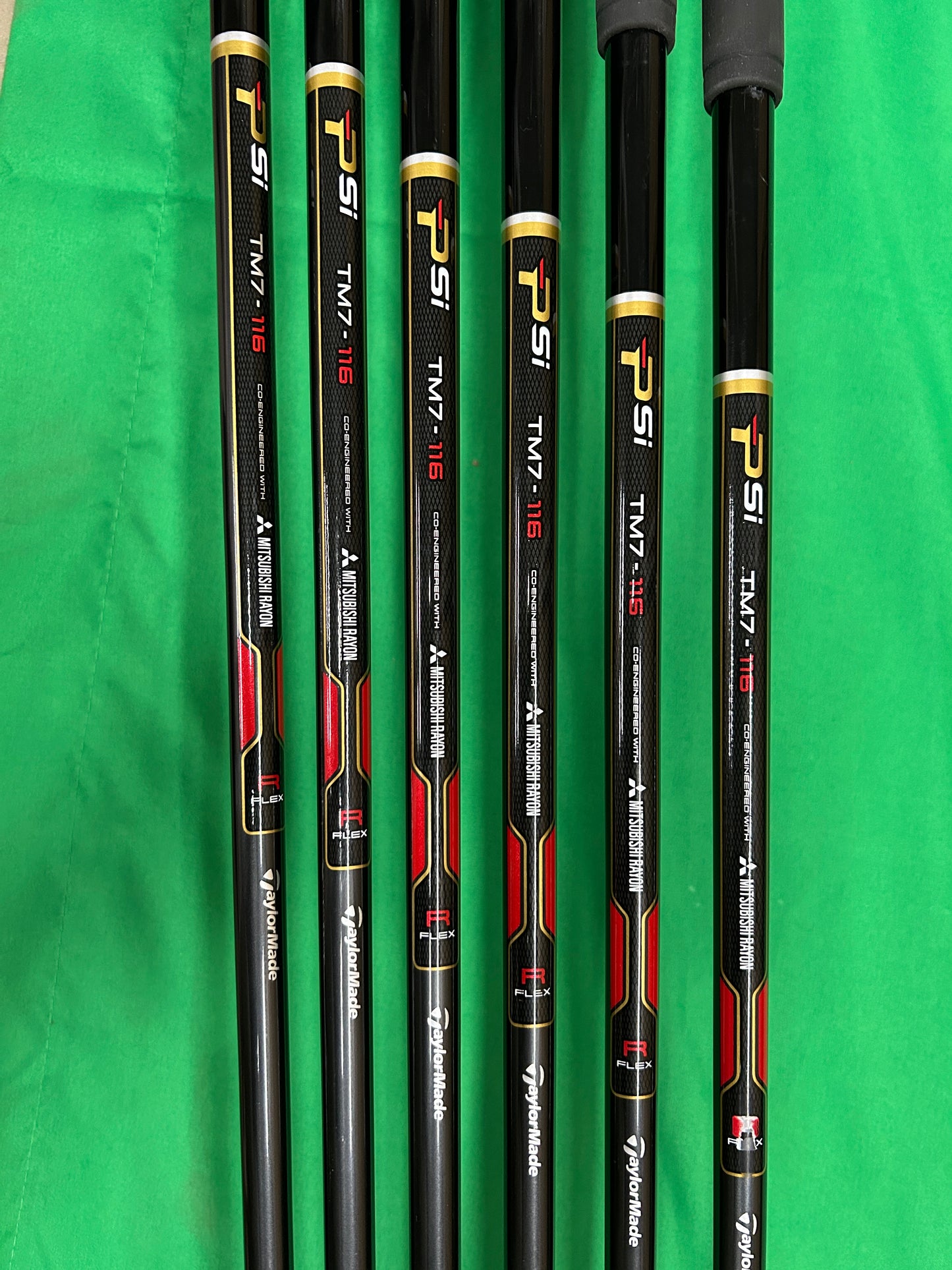 TaylorMade PSi irons 5-PW graphite regular flex