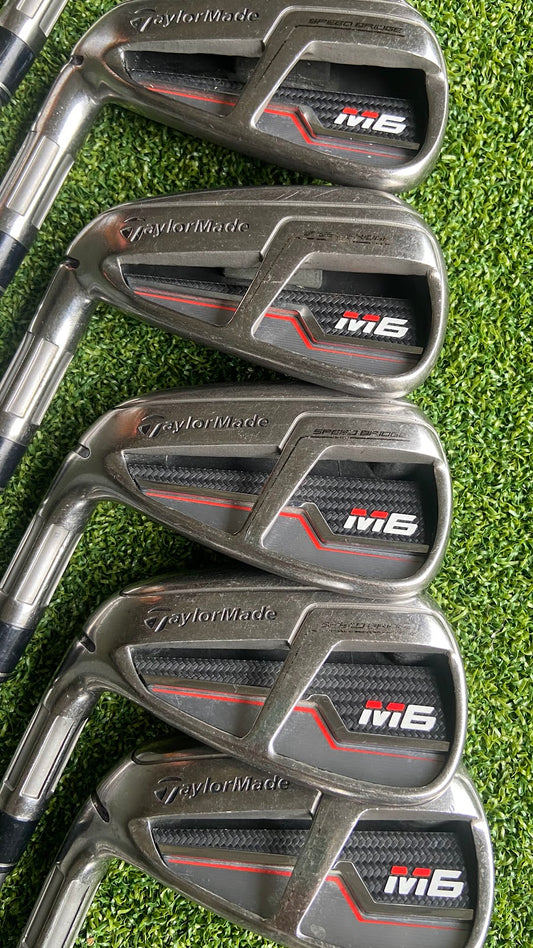 TaylorMade M6 Irons 5-P | Graphite Stiff | 6-Piece Set
