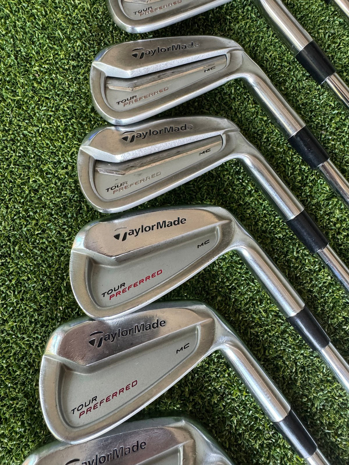 TaylorMade 2014 TP MC Irons 4-PW | KBS Tour C-Taper 95 Stiff | 7-Piece Set