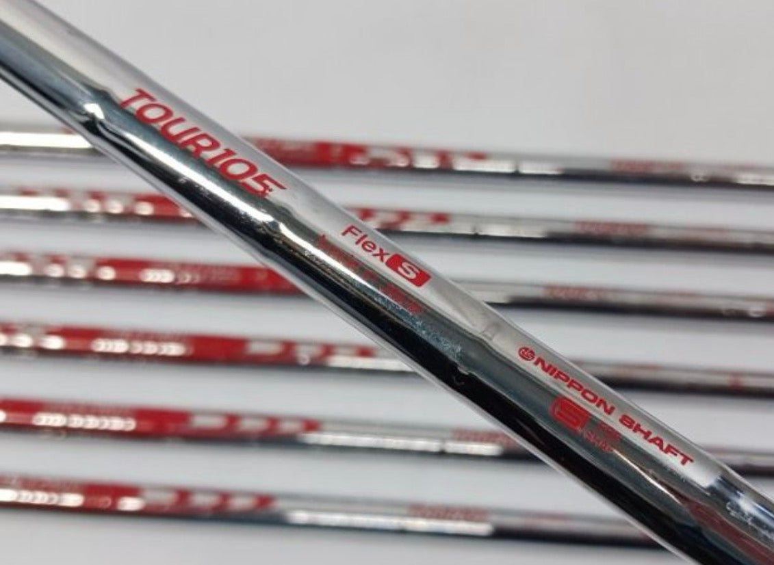 Ping i200 irons black dot 4-P Modus Tour 105 stiff flex