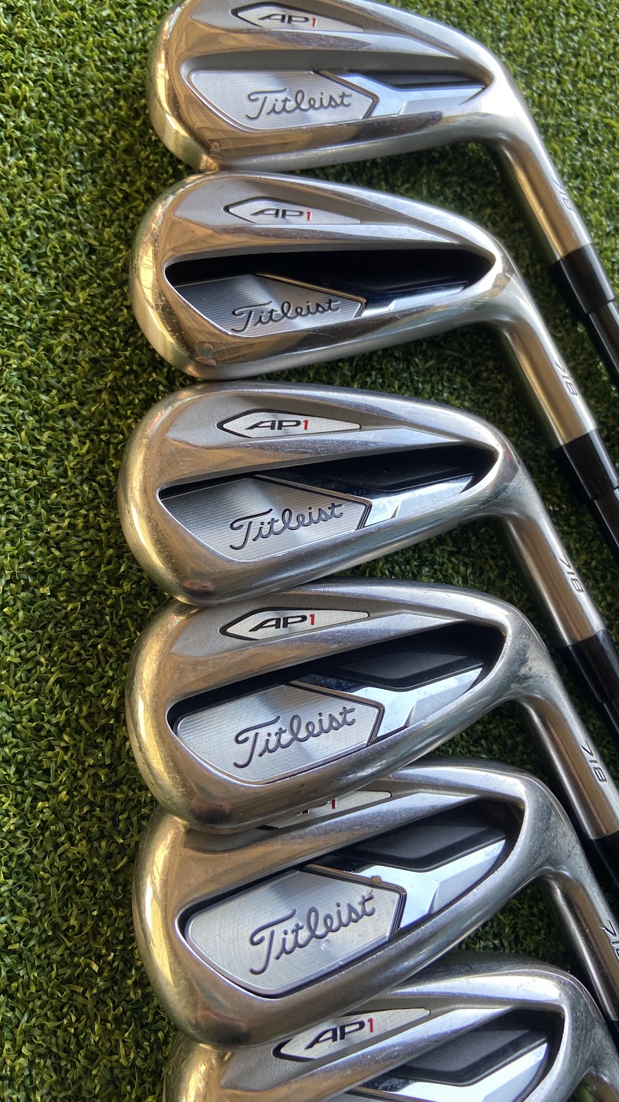 Titleist 718 AP1 Iron Set 5-PW | Fujikura MCI 60 Graphite Stiff | 6pc