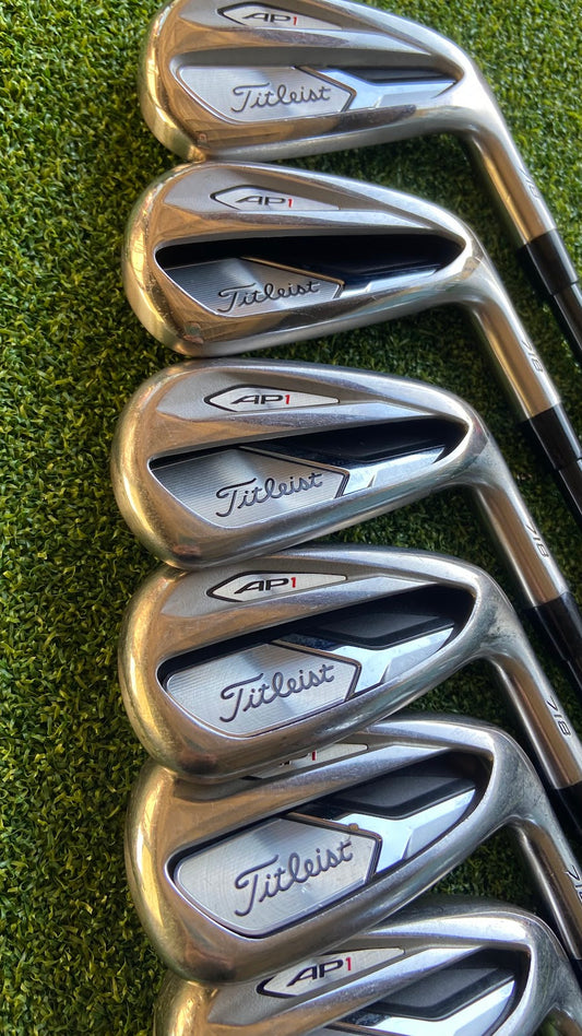 Titleist 718 AP1 Iron Set 5-PW | Fujikura MCI 60 Graphite Stiff | 6pc