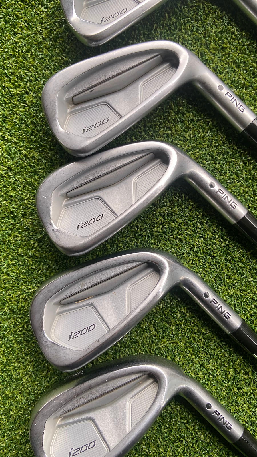 Ping i200 Irons 5-W | Black Dot | Modus Tour 105 Stiff | 6-Piece Set