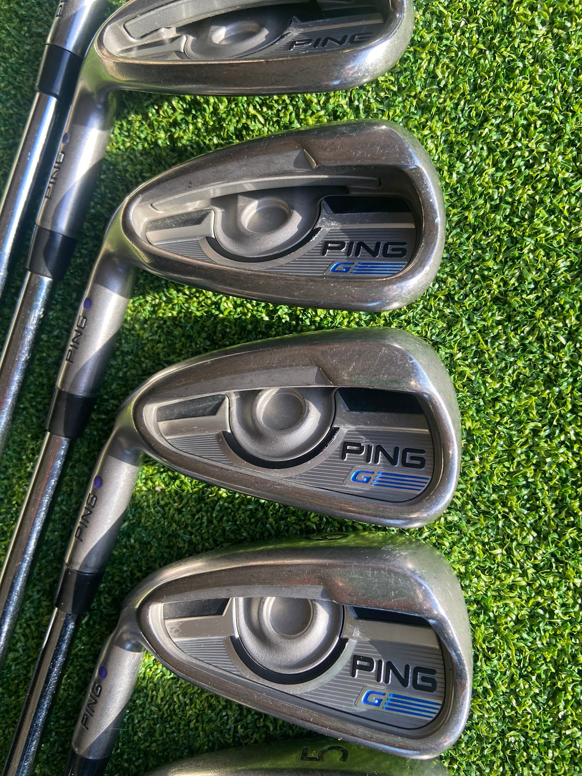 Ping 2016 G Irons 5-W | Steel Stiff | 6-Piece Set | Left-Hand
