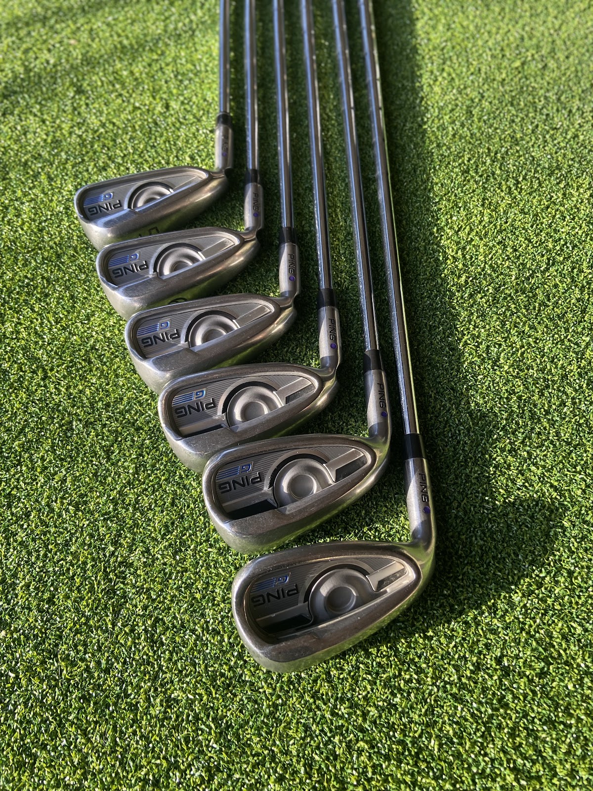 Ping 2016 G Irons 5-W | Steel Stiff | 6-Piece Set | Left-Hand