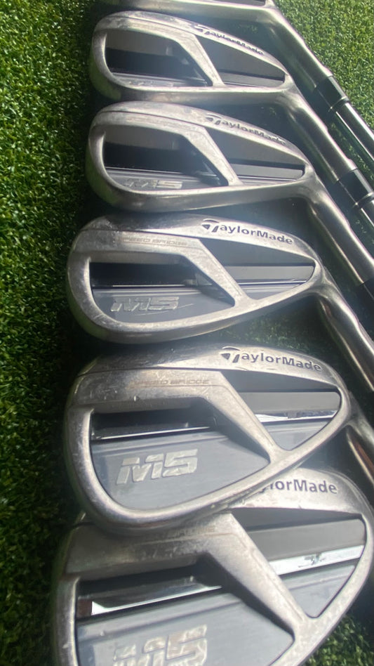 TaylorMade M5 Irons 5-P | NS Pro 930 GH | Stiff | 6-Piece Set