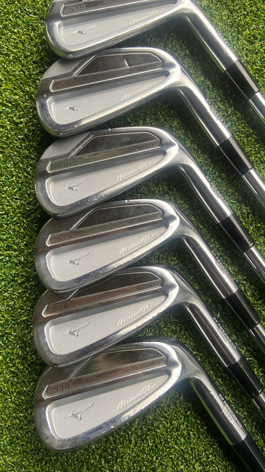 Mizuno Pro 518 Irons 5-P | Dynamic Gold 95 S200 | Stiff | 6-Piece Set