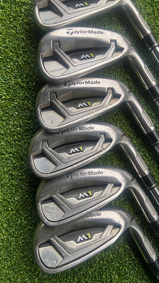 TaylorMade M1 Iron Set 5-PW | DG S200 Stiff Steel | 6pc