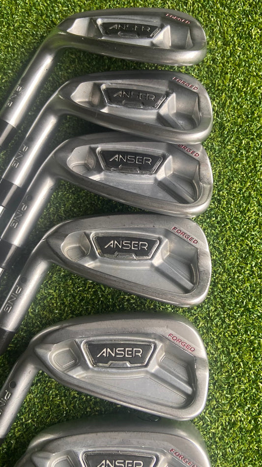 Ping 2013 Anser Forged Irons 5-W | Black Dot | NS Pro 950 Regular | 6-Piece Set | Left-Hand