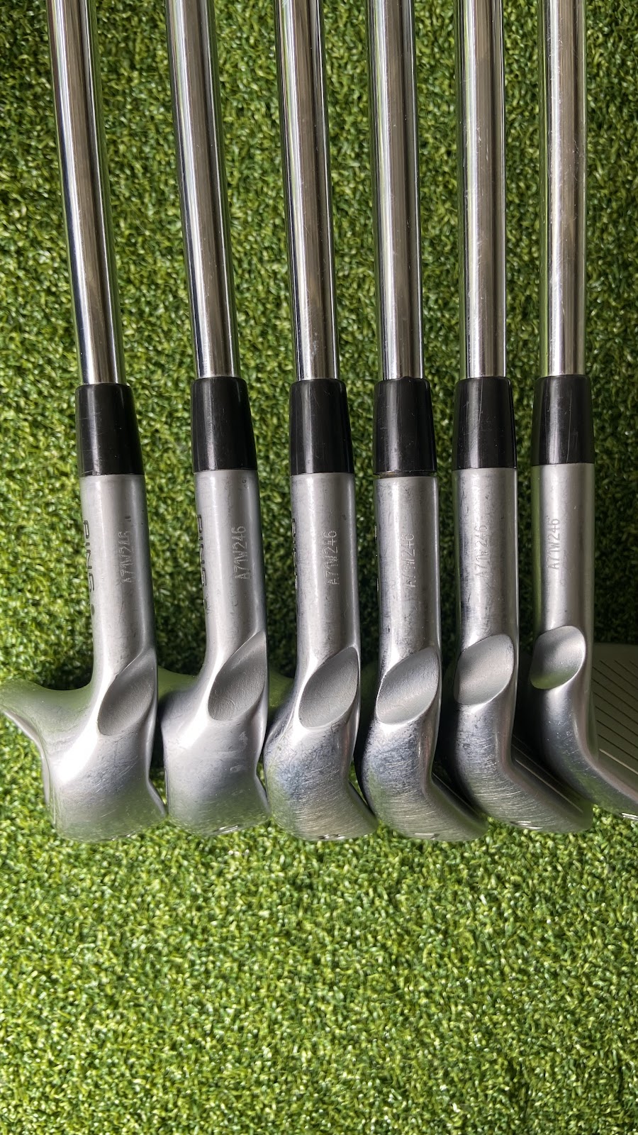 Ping G400 Irons 5-W | Black Dot | Modus Tour 105 Stiff | 6-Piece Set | Left-Hand