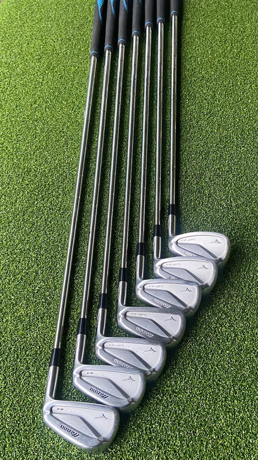 Mizuno MP-64 Irons 4-P | Dynamic Gold X100 | X-Stiff | 7-Piece Set
