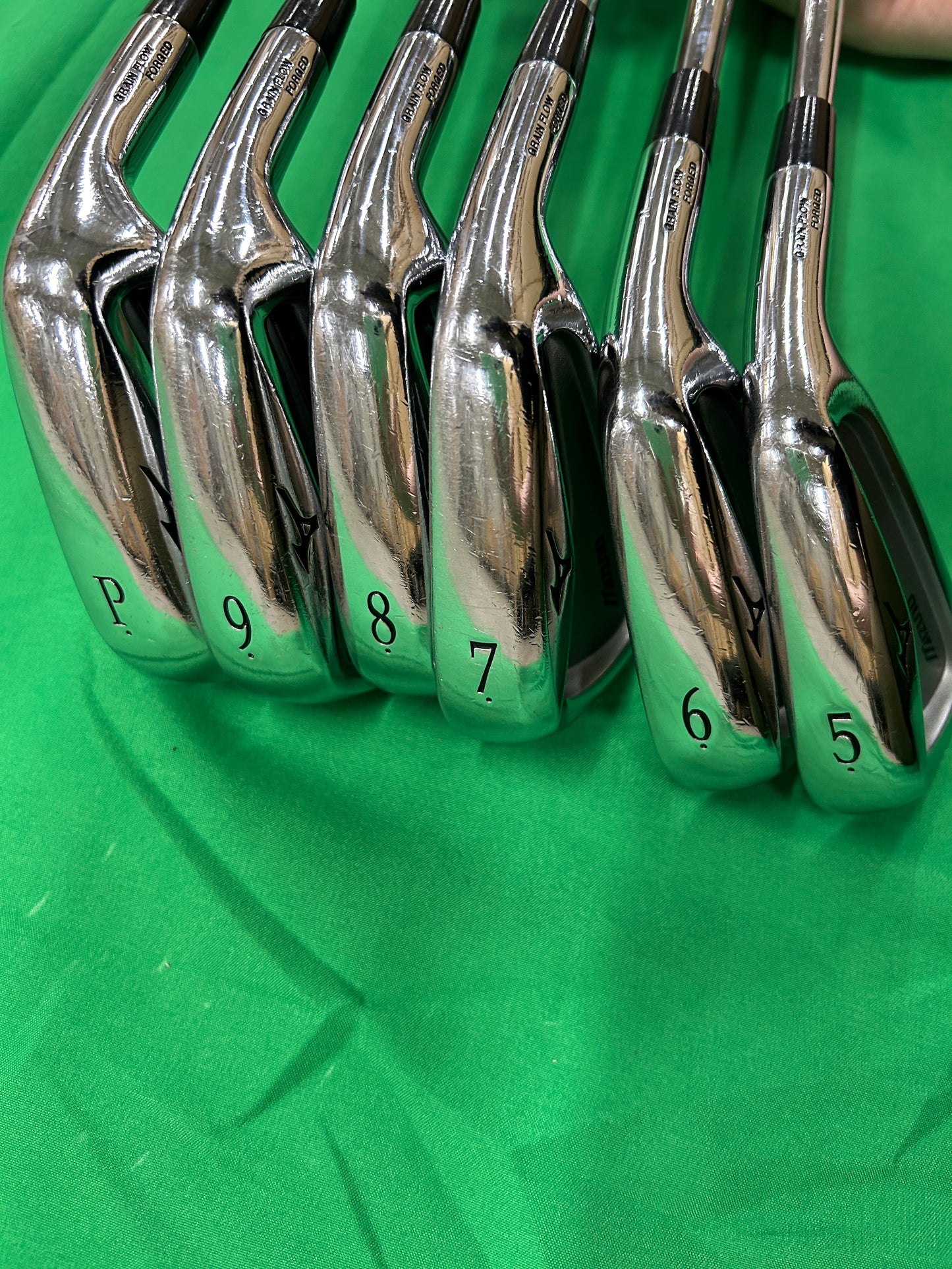 Mizuno MP-54 irons 5-PW Modus Tour 120 steel stiff flex