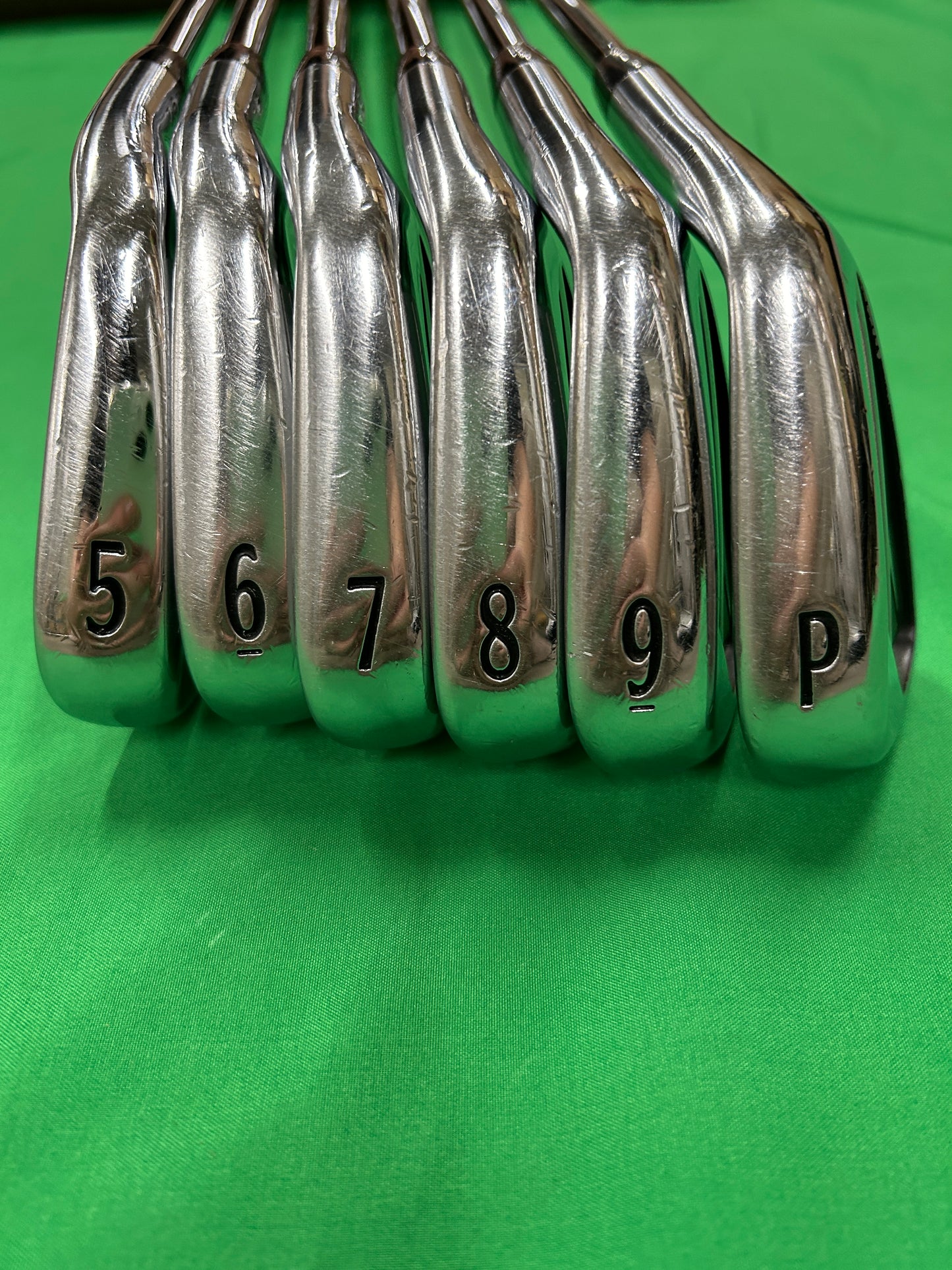 Titleist 716 AP2 irons 5-PW DG AMT S200 steel stiff flex