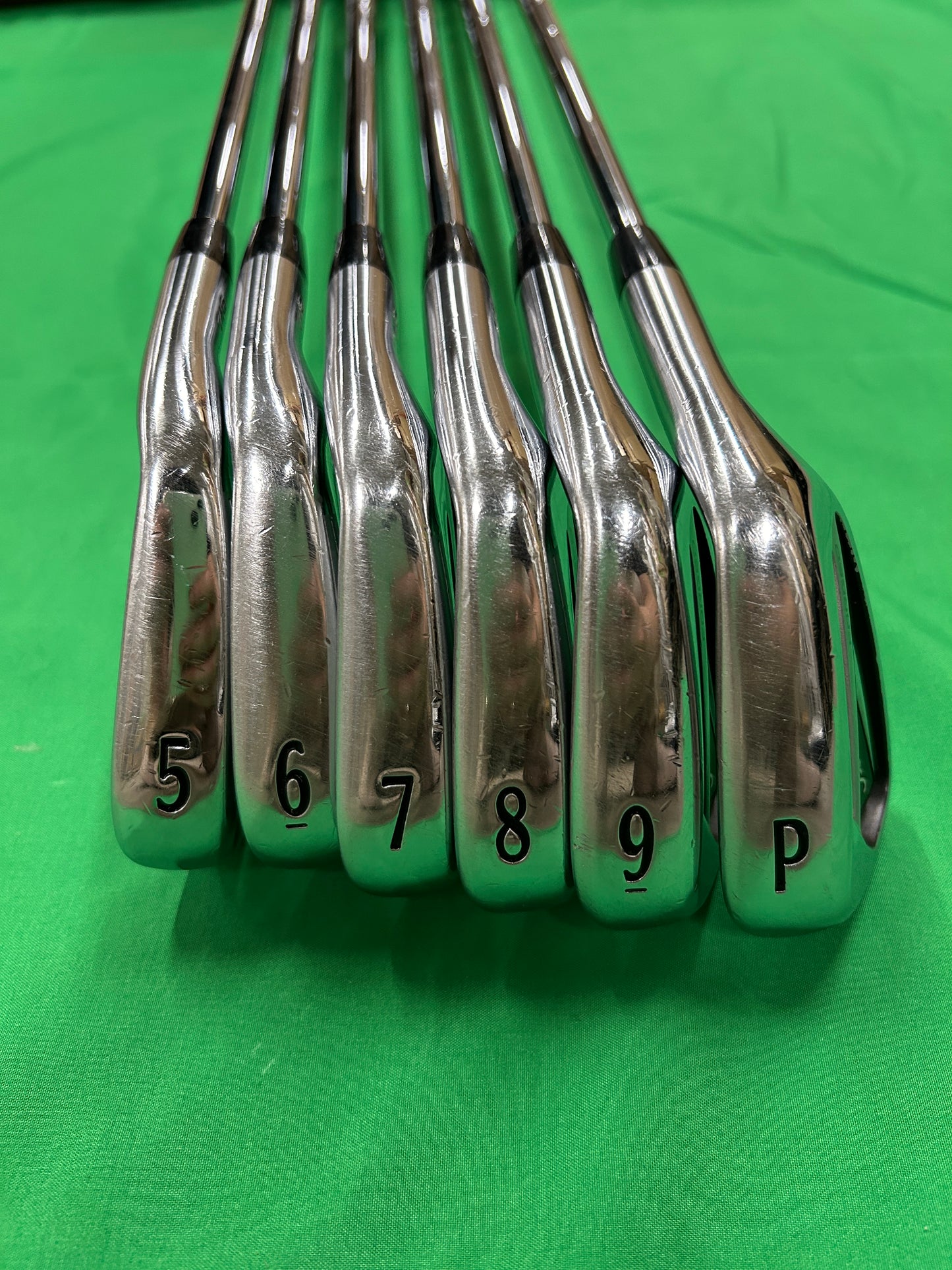 Titleist 716 AP2 irons 5-PW DG AMT S200 steel stiff flex