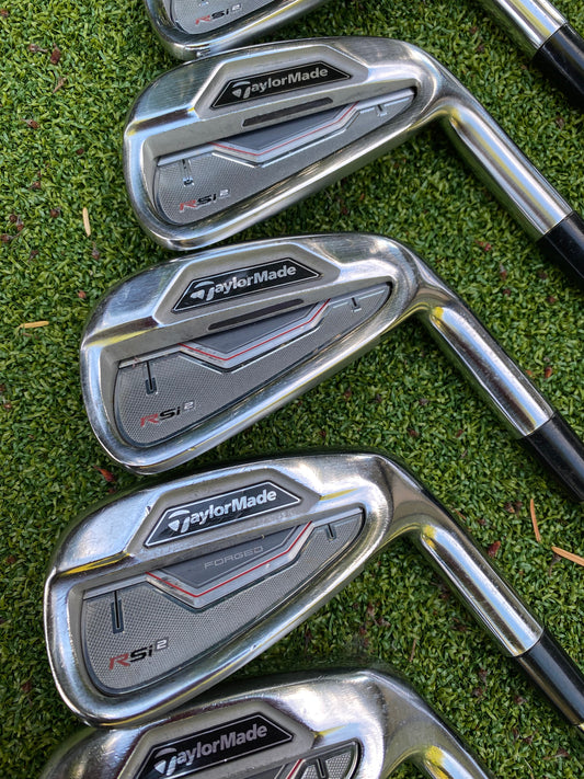 TaylorMade RSi2 irons 4-P KBS C-Taper90 steel regular flex