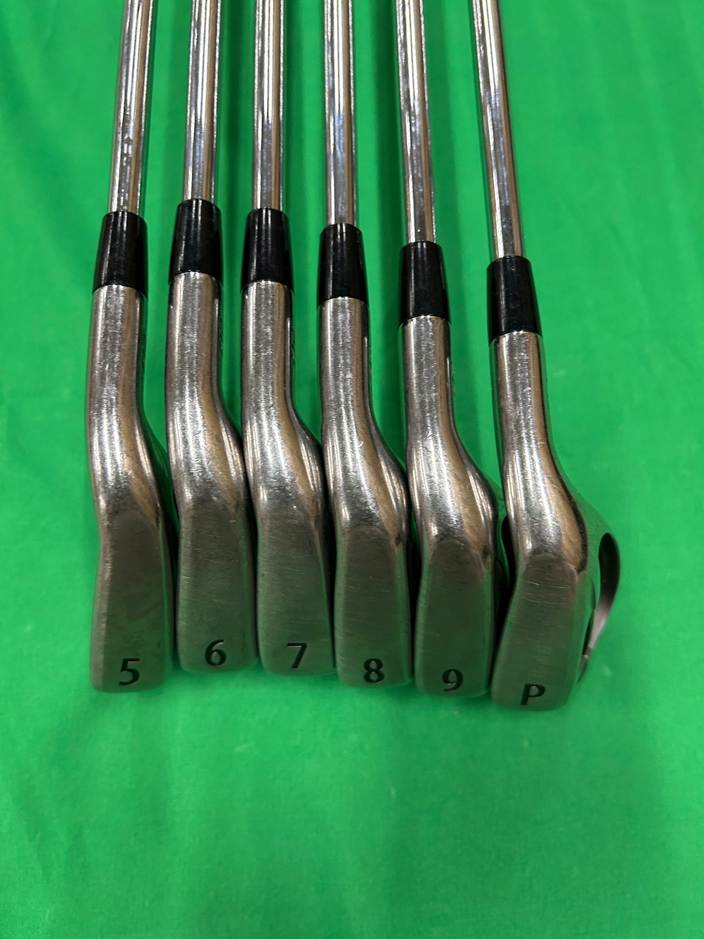 Titleist 712 AP1 irons 5-PW NSPro 950 steel stiff flex