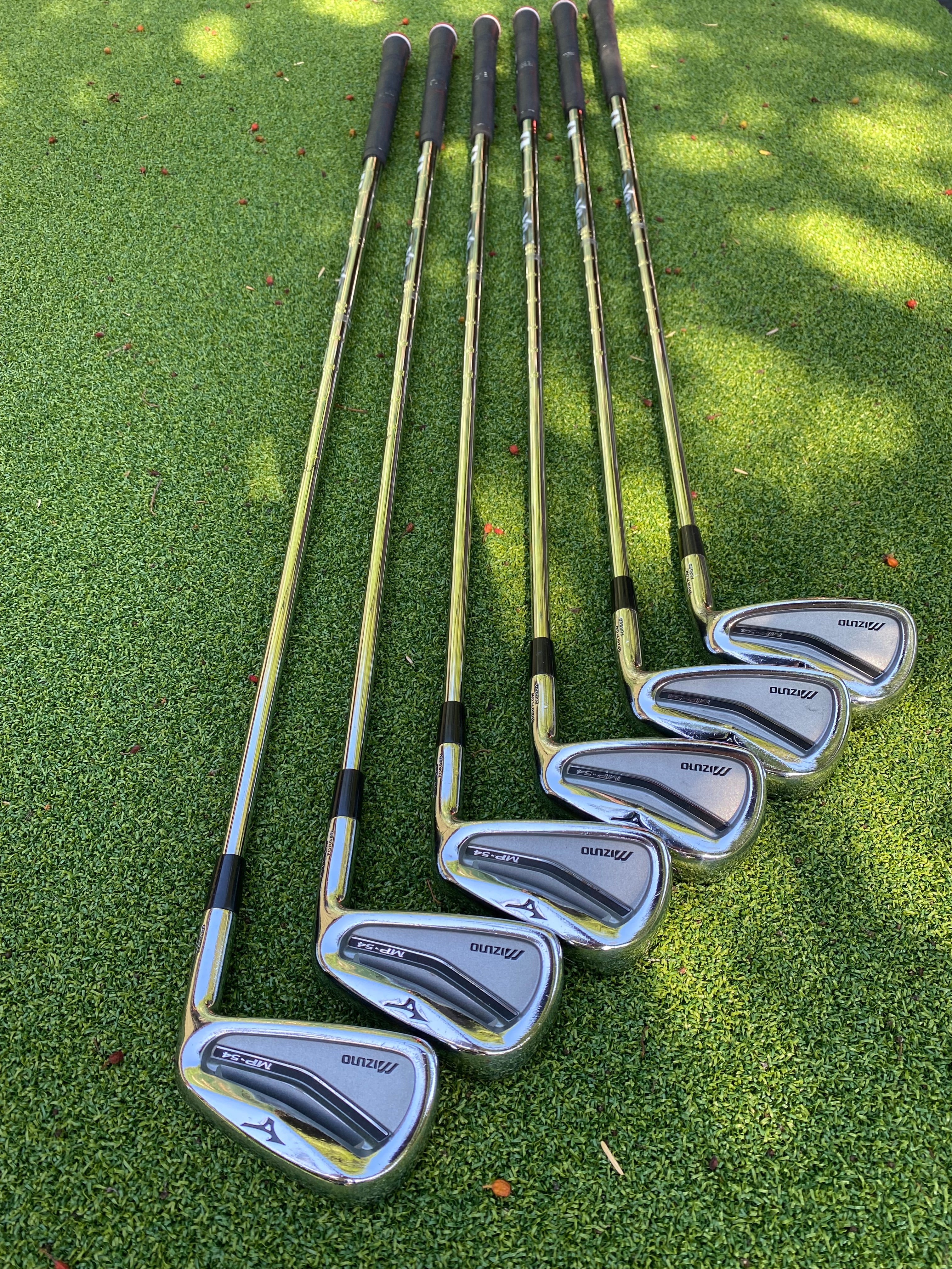 Mizuno MP 54 irons 5 PW XP105 S200 steel stiff Used Golf Irons