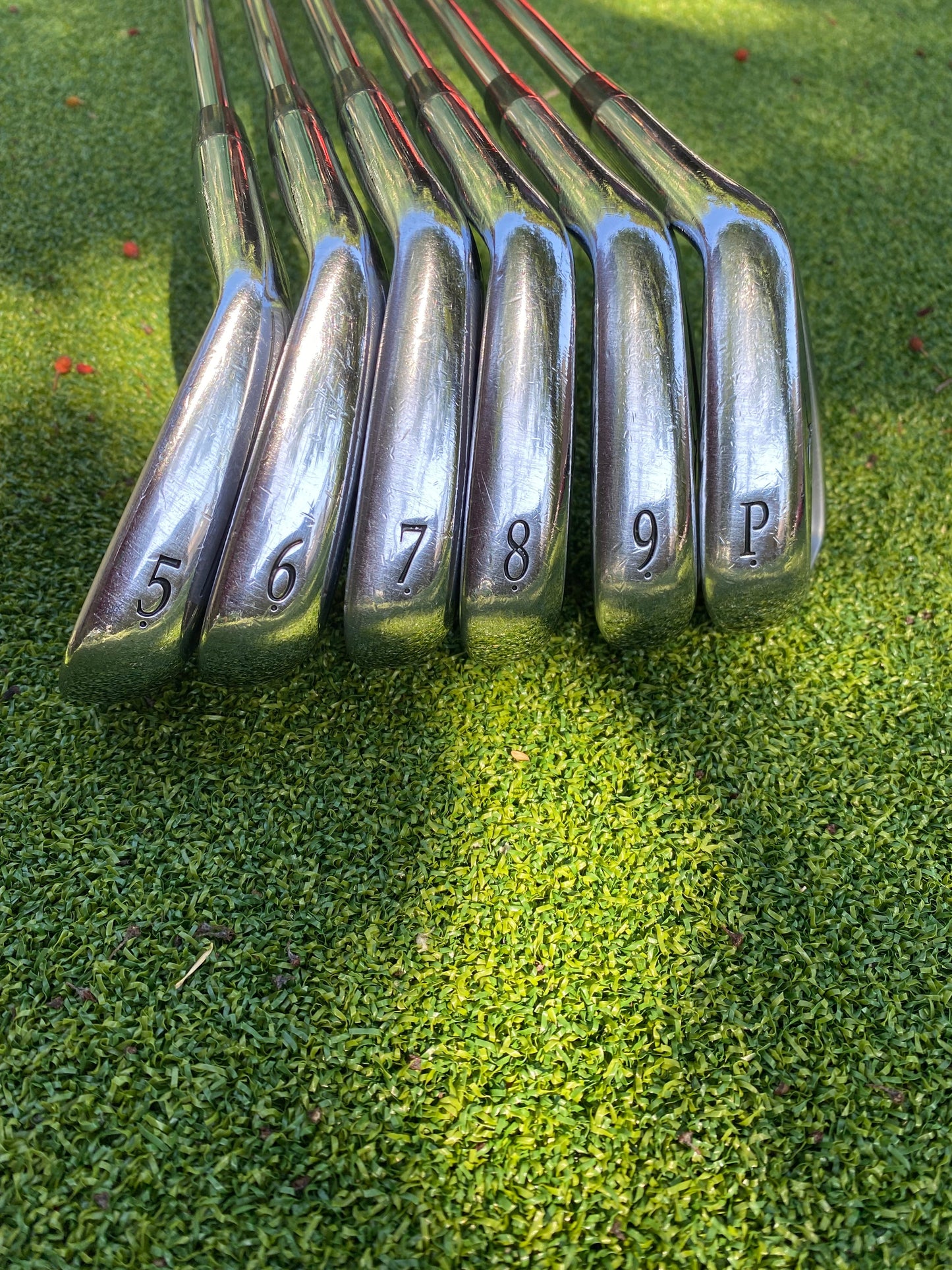 Mizuno MP-54 irons 5-PW XP105 S200 steel stiff