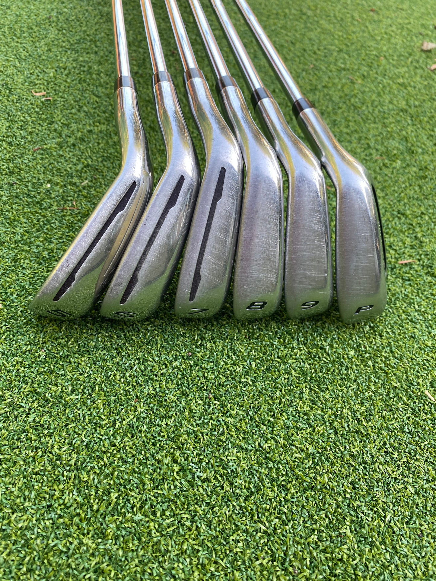 TaylorMade 2019 M2 irons 5-P Reax88HL steel stiff flex