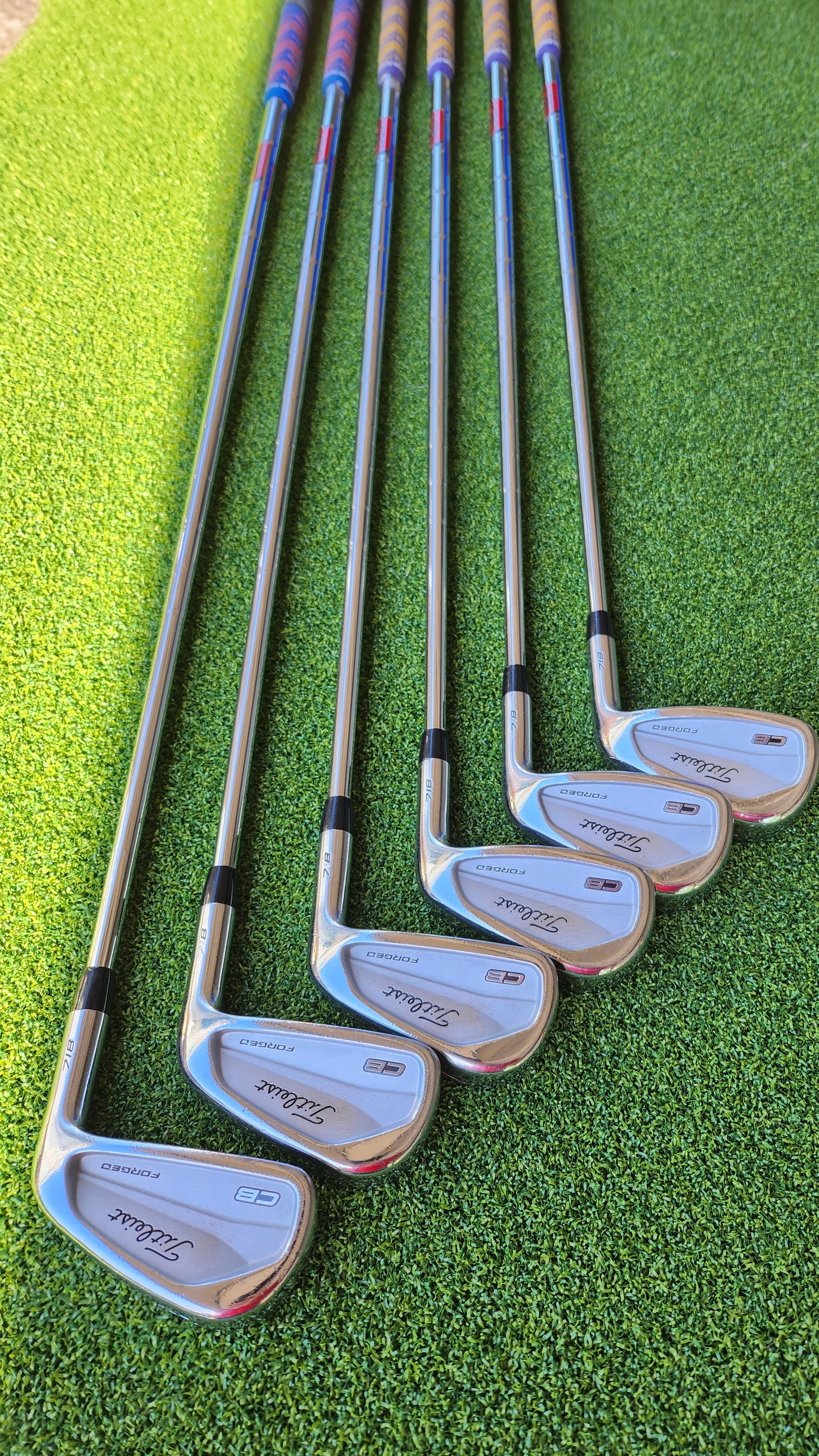 Titleist 718 CB Irons 5-PW | KBS Tour 120 Stiff | 6-Piece Set