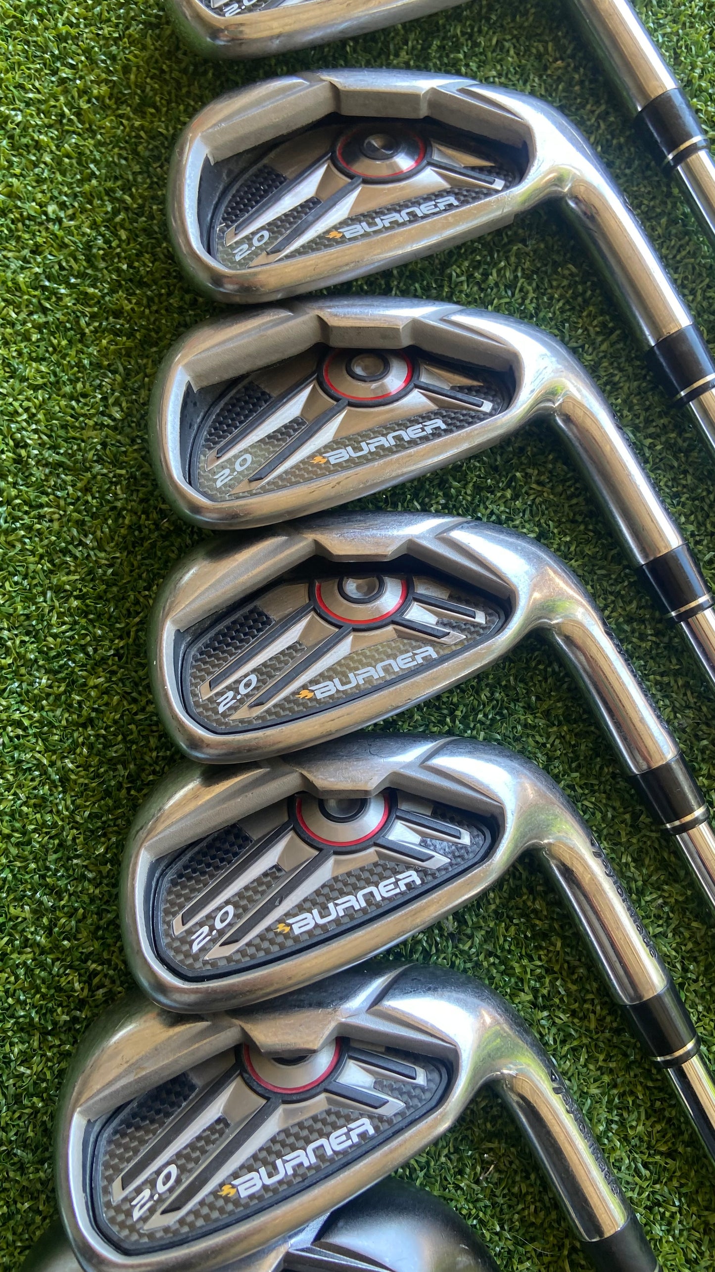 TaylorMade Burner 2.0 Irons 5-P+SW | Steel Regular | 7-Piece Set