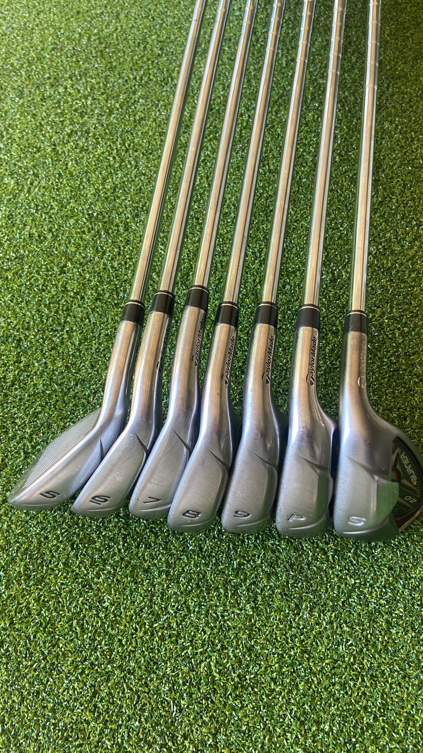 TaylorMade Burner 2.0 Irons 5-P+SW | Steel Regular | 7-Piece Set