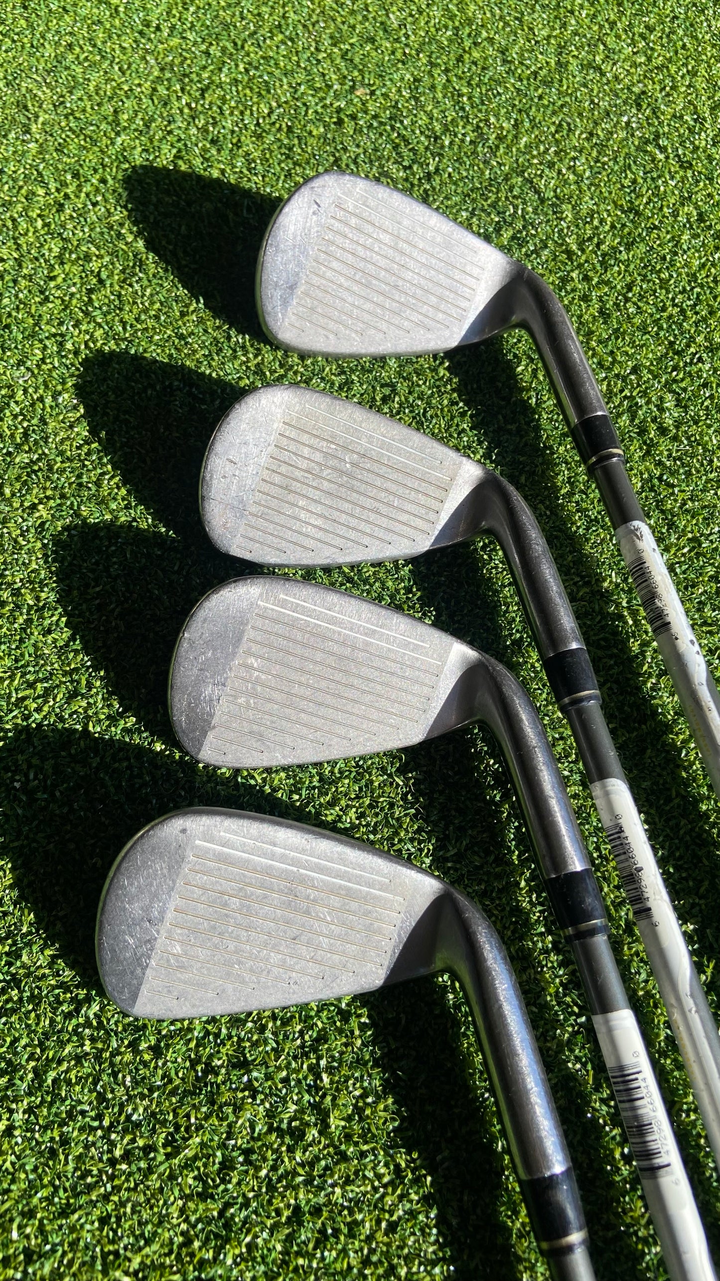 TaylorMade Tour Burner Irons 3-P | Graphite Stiff | 8-Piece Set (Left-Handed)
