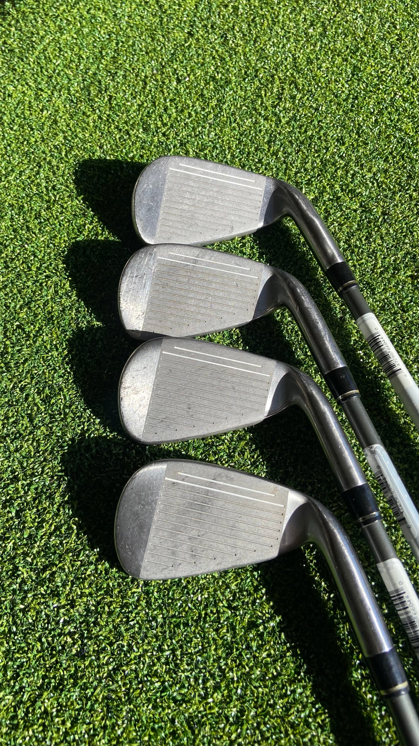 TaylorMade Tour Burner Irons 3-P | Graphite Stiff | 8-Piece Set (Left-Handed)