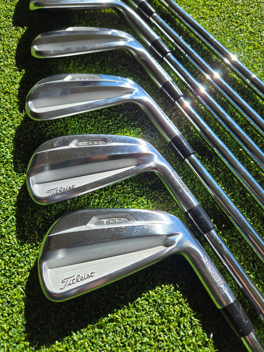 Titleist 2021 T100 Iron Set 4-PW | Modus Tour 105 Stiff | 7pc