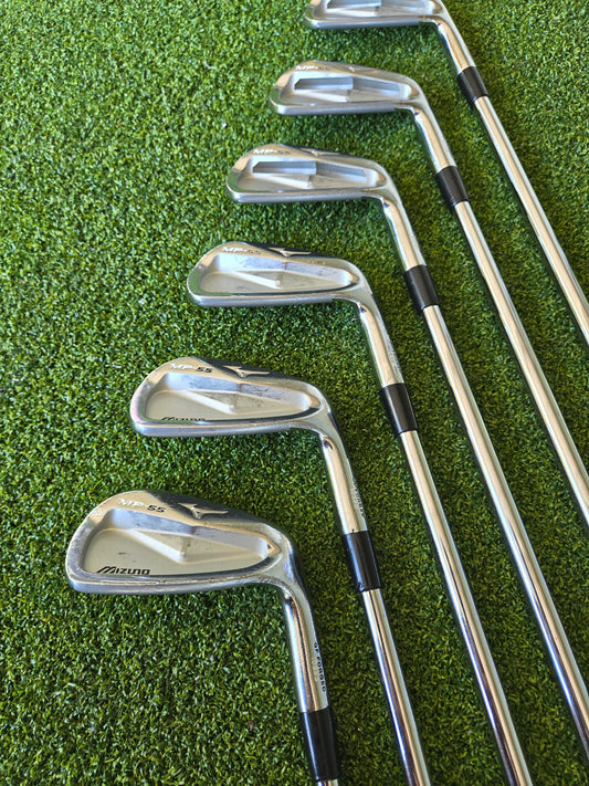 Mizuno MP-55 Iron Set 5-PW | Dynamic Gold R400 Regular | 6pc